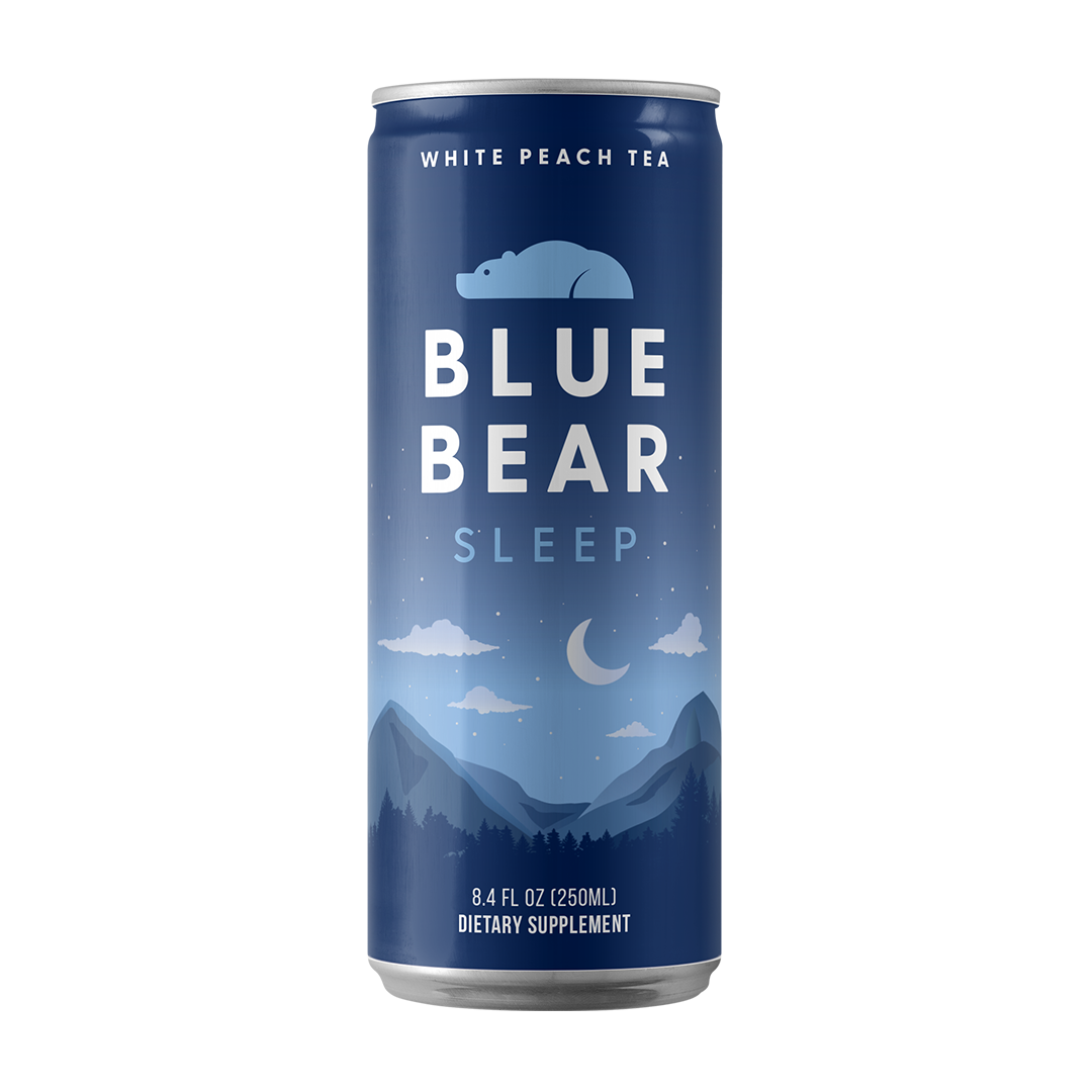 Can of Blue Bear Sleep