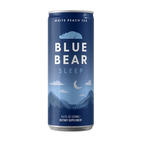 Can of Blue Bear Sleep